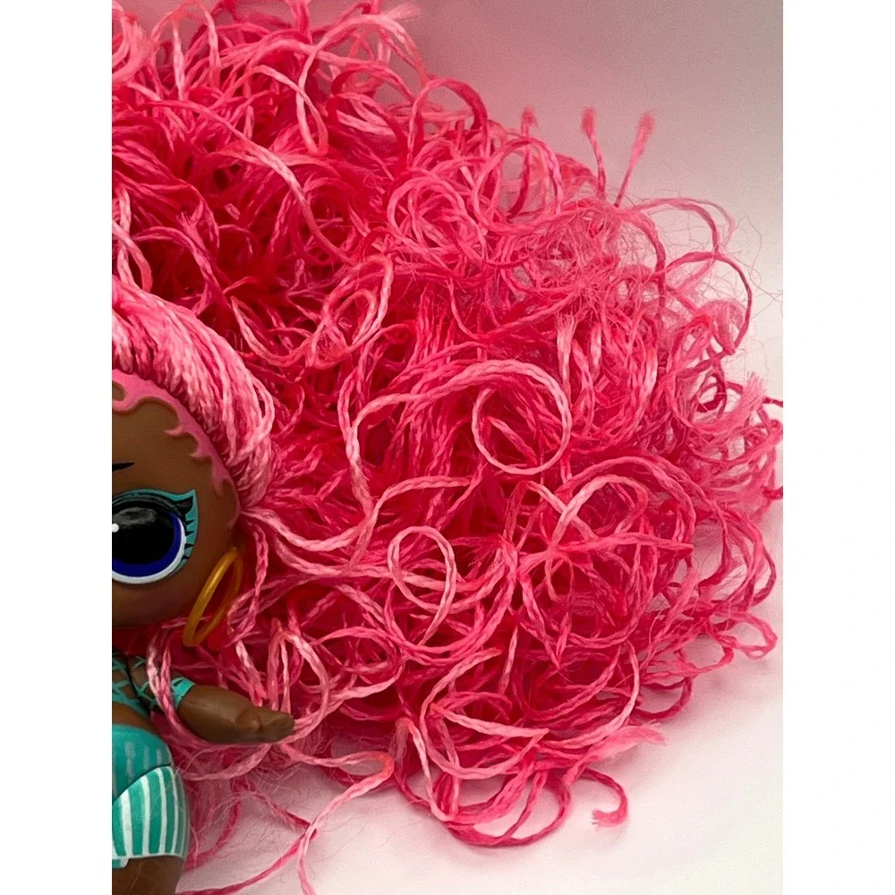 LOL Surprise JK MC Swag Mini Fashion Doll Pink Crinkle Hair MGA Entertainment